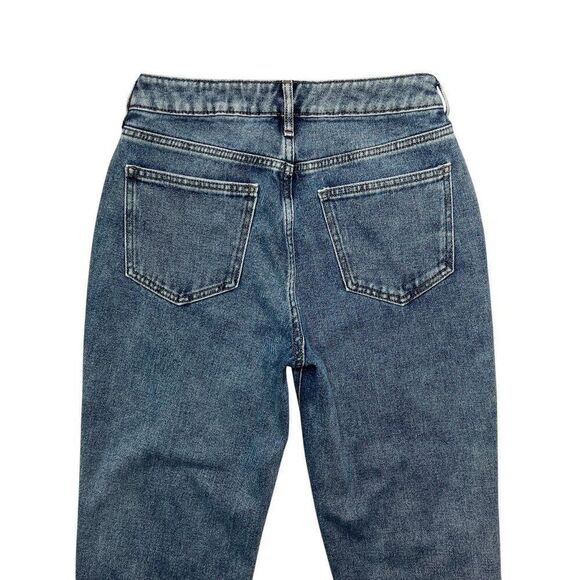 Pacsun Mom Jeans Women's Size 25 Blue Light Wash Distressed Denim - Picture 6 of 12